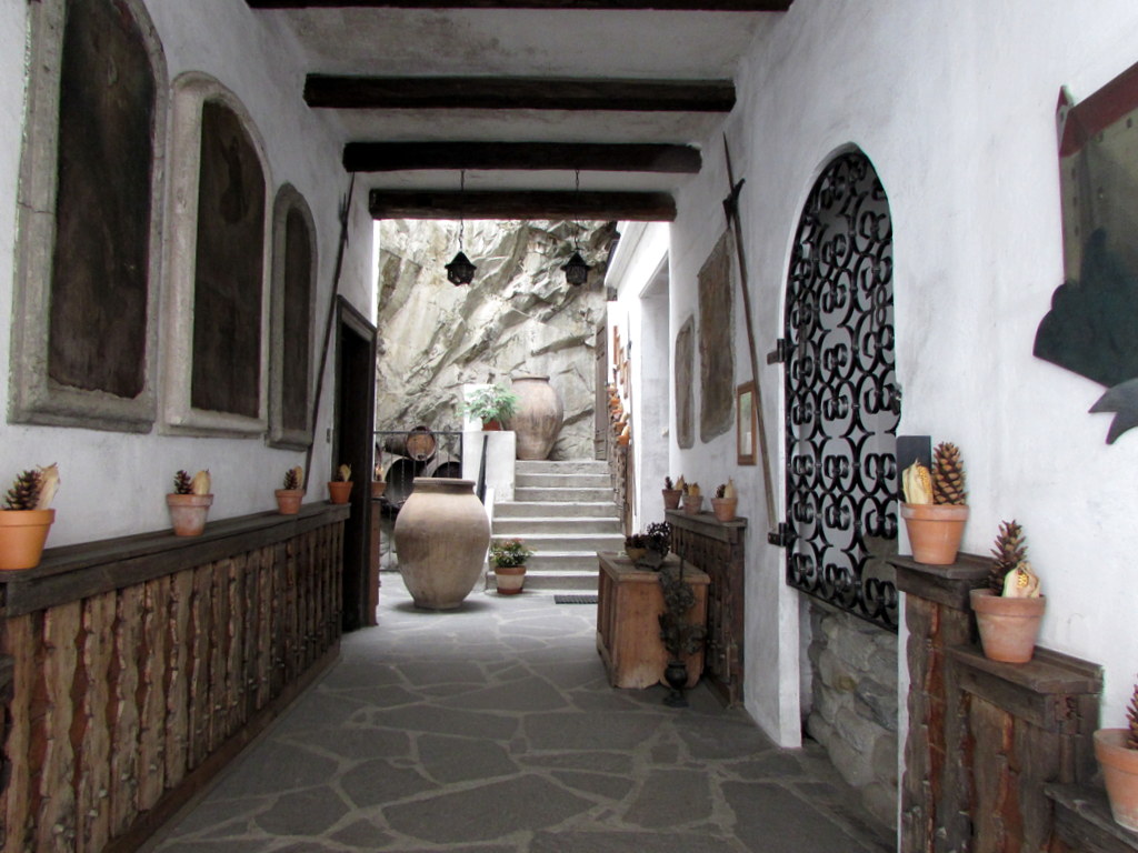 Die Wanderung endet in Meran